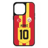 Galatasaray Kişiye Özel Retro 1999-2000 Forma iPhone 14 Pro Max Kılıf (Cam) - Lisanslı Orijinal