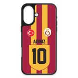 Galatasaray Kişiye Özel Retro 1999-2000 Forma iPhone 16 Kılıf (Cam) - Lisanslı Orijinal