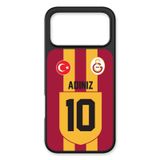 Galatasaray Kişiye Özel Retro 1999-2000 Forma iPhone 18 Pro Kılıf (Cam) - Lisanslı Orijinal