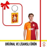 Galatasaray Lisanslı 2023/2024 Parçalı 5 Yıldızlı Iç Saha Forması ve Sarı-Kırmızı 1905 Yazılı Logolu Anahtarlık - Sarı - Kırmızı