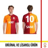 Galatasaray Lisanslı 2023/2024 Parçalı 5 Yıldızlı Iç Saha Sane Baskılı Forma - Sarı - Kırmızı
