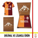 Galatasaray Lisanslı 2025/2026 Sezon Parçalı Iç Saha Forma Icardi Ahşap Kutulu - Sarı - Kırmızı
