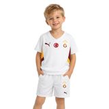 Galatasaray Lisanslı 24-25 5 Yıldızlı Beyaz Çocuk Forma Set
