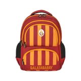 Galatasaray Lisanslı Çubuklu Okul Çantası Sırt Çantası Kod:25539 Orijinal Çok Renkli