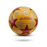 Galatasaray Lisanslı Desenli Yıldızlı Futbol Topu