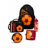 Galatasaray Lisanslı Futbol Temalı 5’li Okul Seti – Okul Çantası + Beslenme Çantası + Kalem Çantası + Matara + Beslenme Kabı