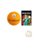 Galatasaray LİSANSLI GALATASARAY PREMIUM FUTBOL TOPU + MUSLERA KİTABI HEDİYELİ