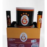 Galatasaray Lisanslı Galatasaray Seramik Kupa & Lisanslı Galatasaray Çakmak Set