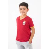 Galatasaray Lisansli Kirmizi Cocuk T-Shirt