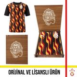 Galatasaray Lisanslı Puma A Takım Siyah - Kırmızı Antreman T-Shirt Aslan Ahşap Kutulu 77969312 - XL