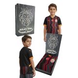 Galatasaray Lisansli Puma Çocuk Siyah Forma Lazer Kutu Hediyeli