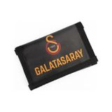 Galatasaray Lisanslı Siyah Logolu Suni Deri Cüzdan