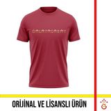 Galatasaray Lisanslı Yazılı 5 Yıldız Bordo T-Shirt E251501