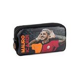 Galatasaray Mauro Icardı Kalem Çantası 25593 Çok Gözlü Düzenleme ile Renkli ve Fermuarlı