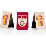 Galatasaray Metin Oktay 3'lü Mıknatıslı Kitap Ayracı Seti - Lisanslı Orijinal