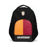 Galatasaray Okul Çantası Sarı Kırmızı Suni Deri Detaylı Okul Çantası