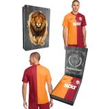 Galatasaray Orijinal 23-24 Parçalı 5 Yıldızlı Forma Gs Aslan Baskılı Hediyelik Ahşap Kutu