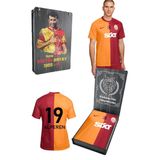 Galatasaray Orijinal 23-24 Parçalı İsme Özel Forma Metin Oktay Baskılı Hediyelik Ahşap