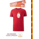 Galatasaray Orijinal 5 Yıldız Kırmızı T-Shirt Atkı Hediyeli