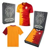 Galatasaray Orijinal Cocuk Forma 2021 Hediyelik Ahsap Kutulu
