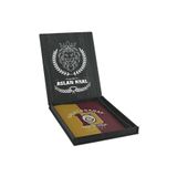 Galatasaray Orijinal Defter Kalem Kırtasiye Ahşap Kutulu 5li Taraftar Hediye Set