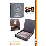 Galatasaray Orijinal Lisanslı 3'lü Silikon Çocuk Bileklik Hediyelik Ahşap Kutulu