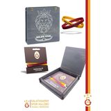 Galatasaray Orijinal Lisanslı Armanın Peşinde 2'li Bileklik Hediyelik Ahşap Kutulu