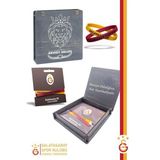 Galatasaray Orijinal Lisanslı Armanın Peşinde 2'li Bileklik Kişiye Özel Ahşap Kutulu
