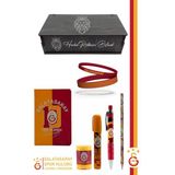 Galatasaray Orijinal Lisanslı Kalem Bileklik Bloknot Kalemtraş Silgi Hediyelik Set