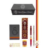 Galatasaray Orijinal Lisanslı Kalem Kalemtıraş Bloknot Silgi Hediyelik Set