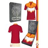Galatasaray Orijinal Lisanslı Okan Buruk Desing Polo Yaka T-Shirt Kişiye Özel Hediye