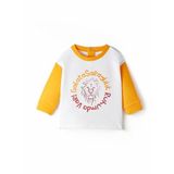 Galatasaray Orijinal Lisanslı Sarı Beyaz Bebek Sweat (Beyaz, 18-24 Ay)