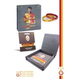 Galatasaray Orijinal Lisanslı Sarı Kırmızı 1905 2'li Bileklik Metin Oktay Baskılı Hediyelik Kutulu