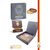 Galatasaray Orijinal Lisanslı Sarı Kırmızı 1905 2'li Çocuk Bileklik Hediyelik Ahşap Kutulu