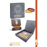 Galatasaray Orijinal Lisanslı Sarı Kırmızı 1905 2'li Yetişkin Bileklik Hediyelik Ahşap Kutulu