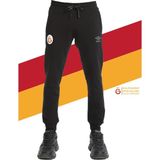 Galatasaray Orijinal Lisanslı Umbro Lastikli Paça Siyah Eşofman Altı - XS