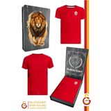 Galatasaray Orijinal Lisanslı Umbro V Yaka Kırmızı T-Shirt Gs Umbro V Yaka Kırmızı Hediy