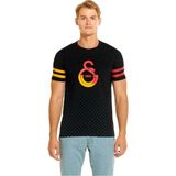 Galatasaray Orijinal Logolu T-Shırt - XL - Siyah