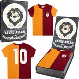 Galatasaray Orijinal Metin Oktay Bebek T-Shirt Özel Ahşap Kutulu - 2 Yaş - Kırmızı