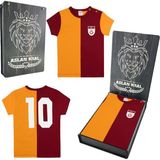 Galatasaray Orijinal Metin Oktay Bebek T-Shirt Özel Ahşap Kutulu - Kırmızı - 18 - 24 Ay