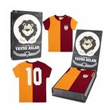 Galatasaray Orijinal Metin Oktay Bebek T-shirt Özel Ahşap Kutulu
