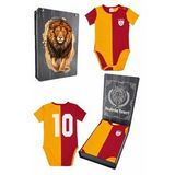 Galatasaray Orijinal Metin Oktay Bebek Zıbın Hediyelik Ahşap Kutulu