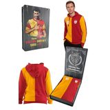 Galatasaray Orijinal Metin Oktay Kapüşonlu Sweat Kişiye Özel Hediyelik Ahşap Kutulu