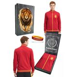 Galatasaray Orijinal Sarı Kırmızı 5 Yıldızlı Sweat + Silikon Bileklik Set Hediyelik Ahşap Kutulu
