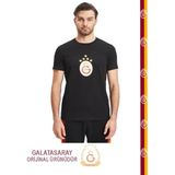 Galatasaray Orijinal Siyah 5 Yıldız T-Shirt - XL