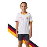 Galatasaray Orjinal Lisanslı Puma 2026/2027 Alternatif Beyaz Çocuk Forma