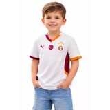 Galatasaray Orjinal Lisanslı Puma Çocuk Beyaz Forma
