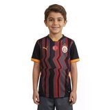 Galatasaray Orjinal Lisanslı Puma Çocuk Siyah Forma