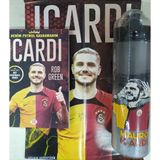 Galatasaray Orjinal Lisanslı Suluk Mauro Icardi Matara+Icardi Posteri+Kitap