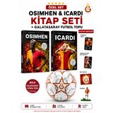 Galatasaray Osimhen ve Icardi 2’li Futbolcu Kitap Seti + No:5 Futbol Topu